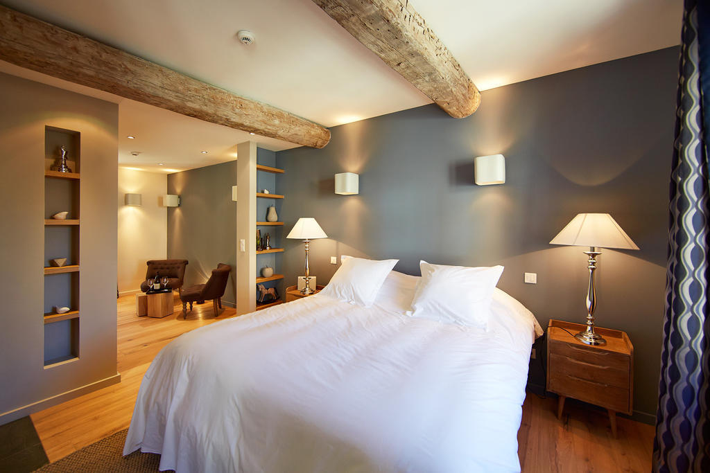 Les Chambres De L'Oustalet, Chambres D'Hotes Et Restaurant Etoile Gigondas Habitación foto